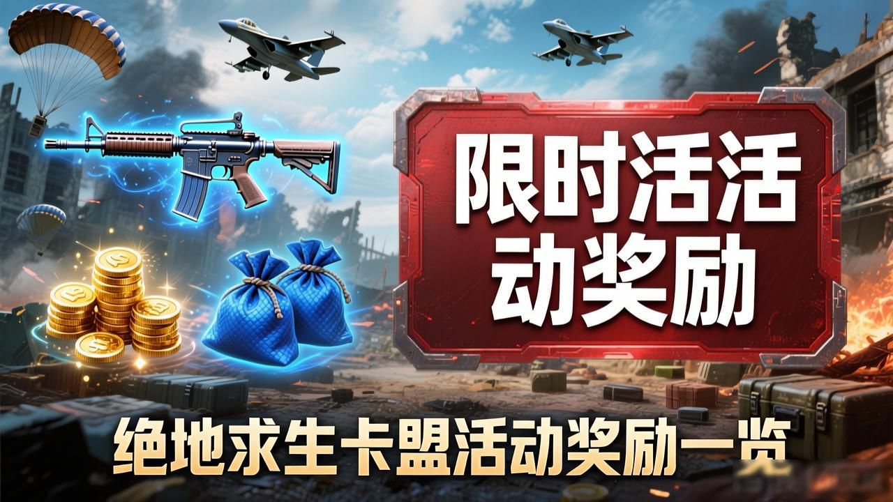 绝地求生最新活动奖励_绝地求生卡盟活动奖励有哪些_绝地求生活动领取奖励中心