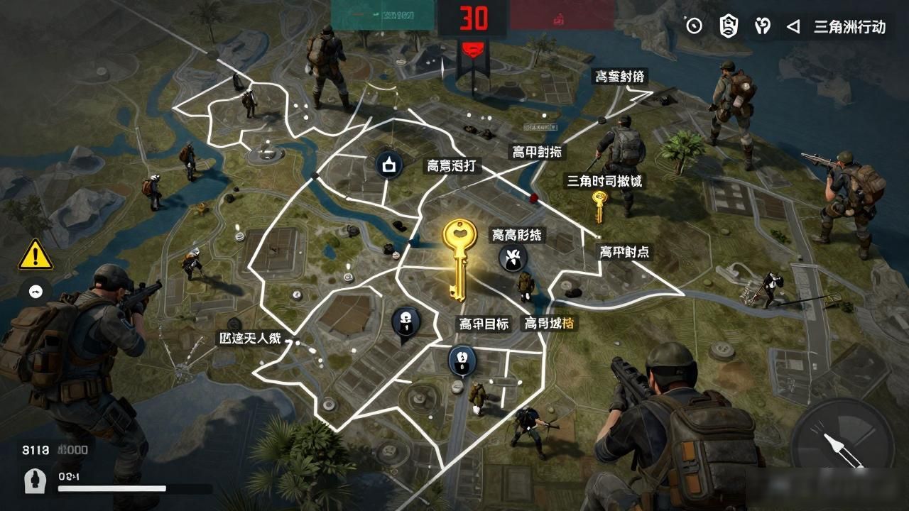 三角洲行动教程_三角洲行动游戏_行动三角形
