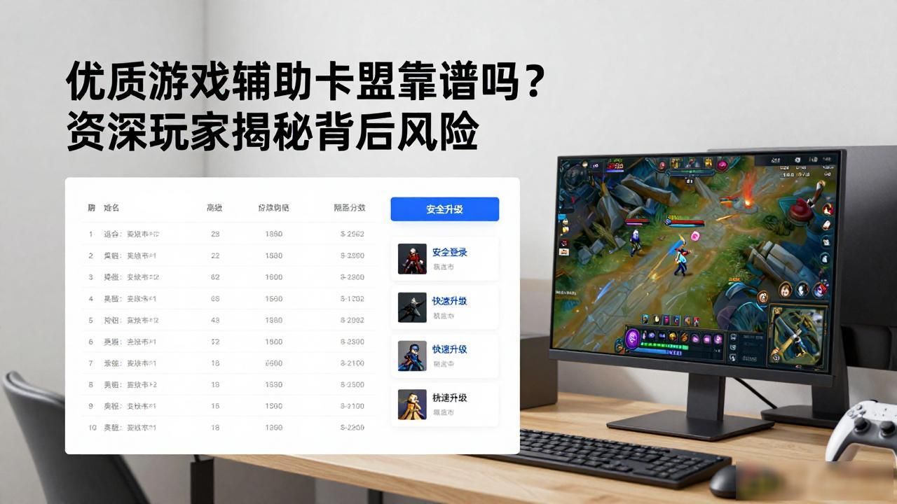 辅助卡盟排行榜2020_优质游戏辅助卡盟_游戏辅助卡盟排行