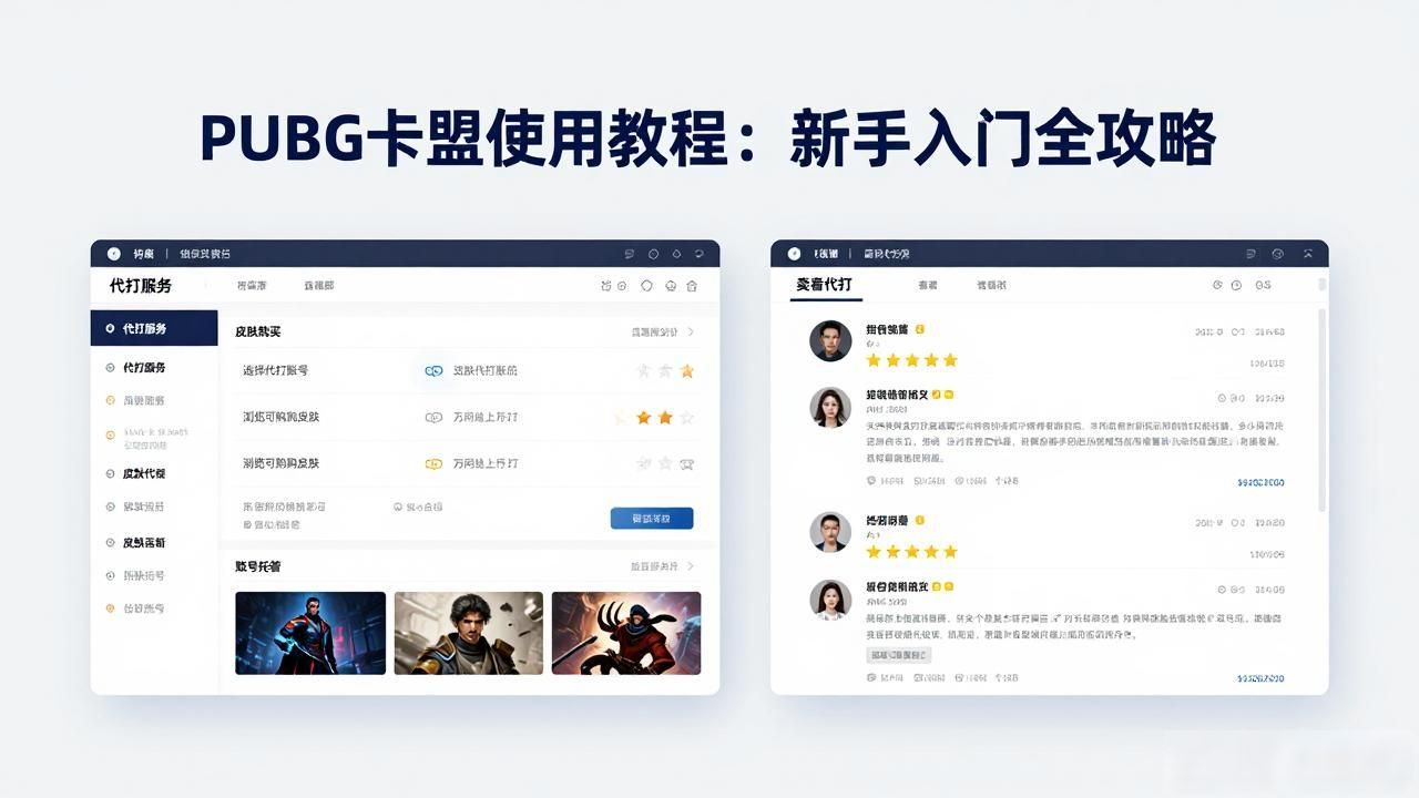 卡盟系统开发教程_卡盟平台刷钻教程_PUBG卡盟使用教程