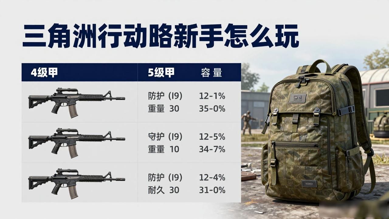三角州行动游戏攻略_三角洲行动攻略_三角洲行动全攻略