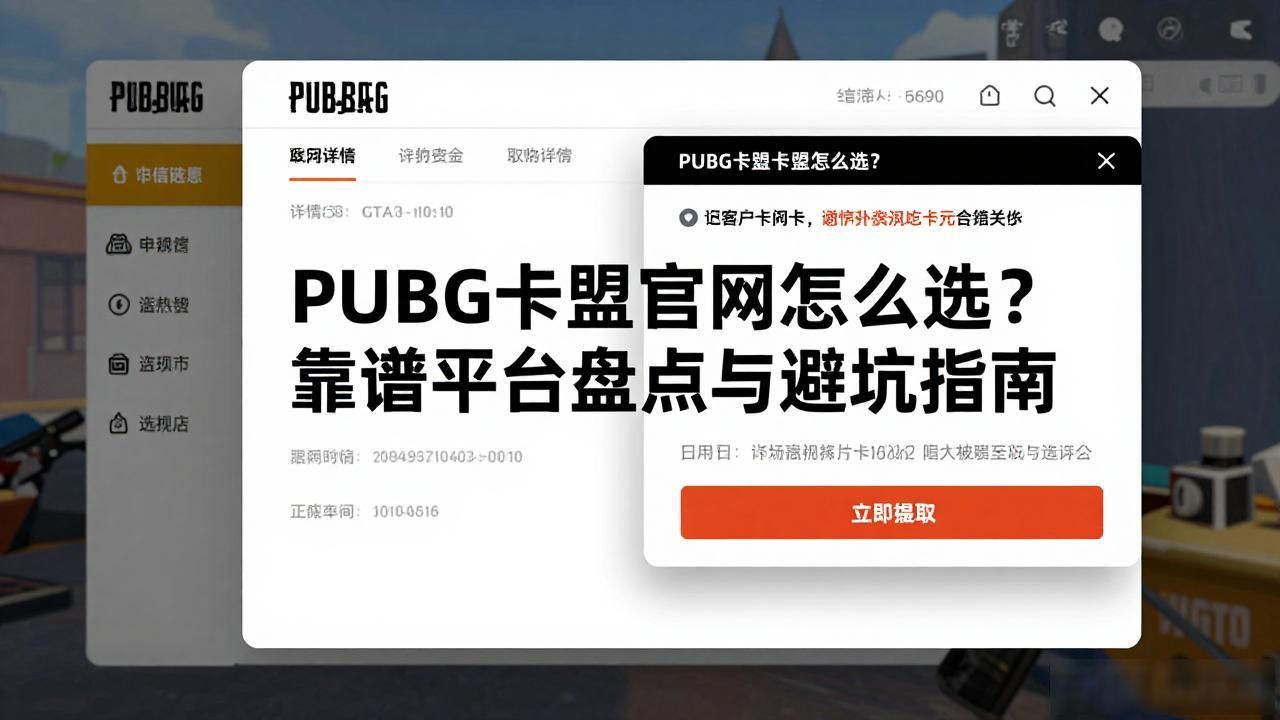pUBG卡盟_Pubgdma卡盟_PUBG卡盟官网