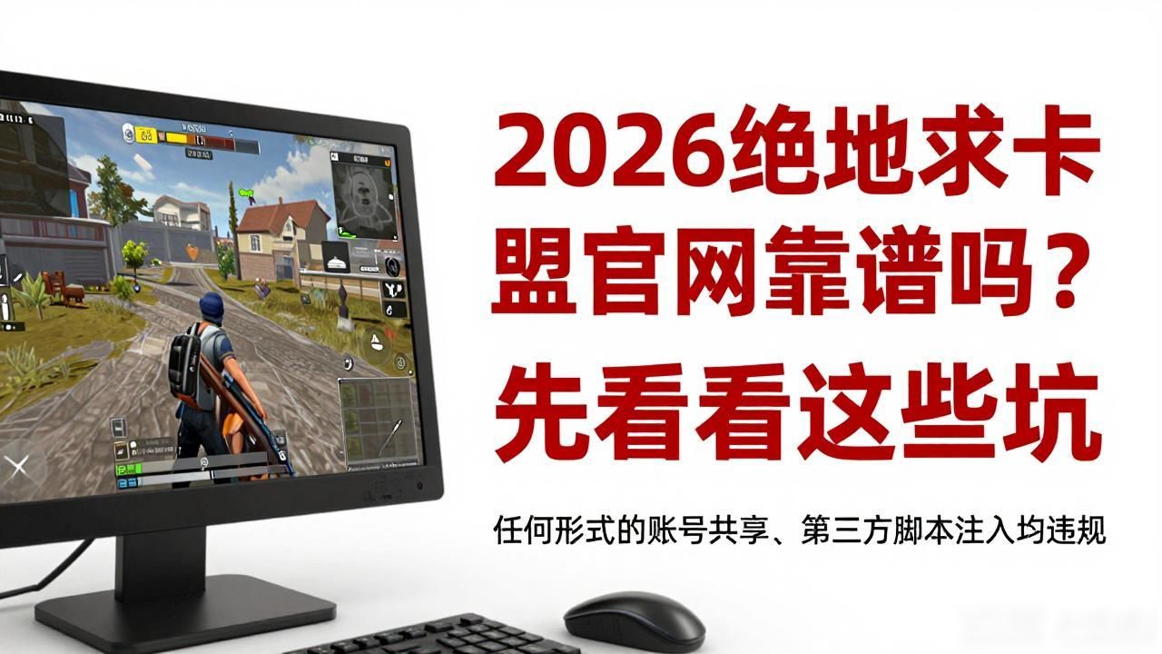 绝地求生卡盟平台官网2026_2026版绝地求生官网入口_2026卡盟网游戏
